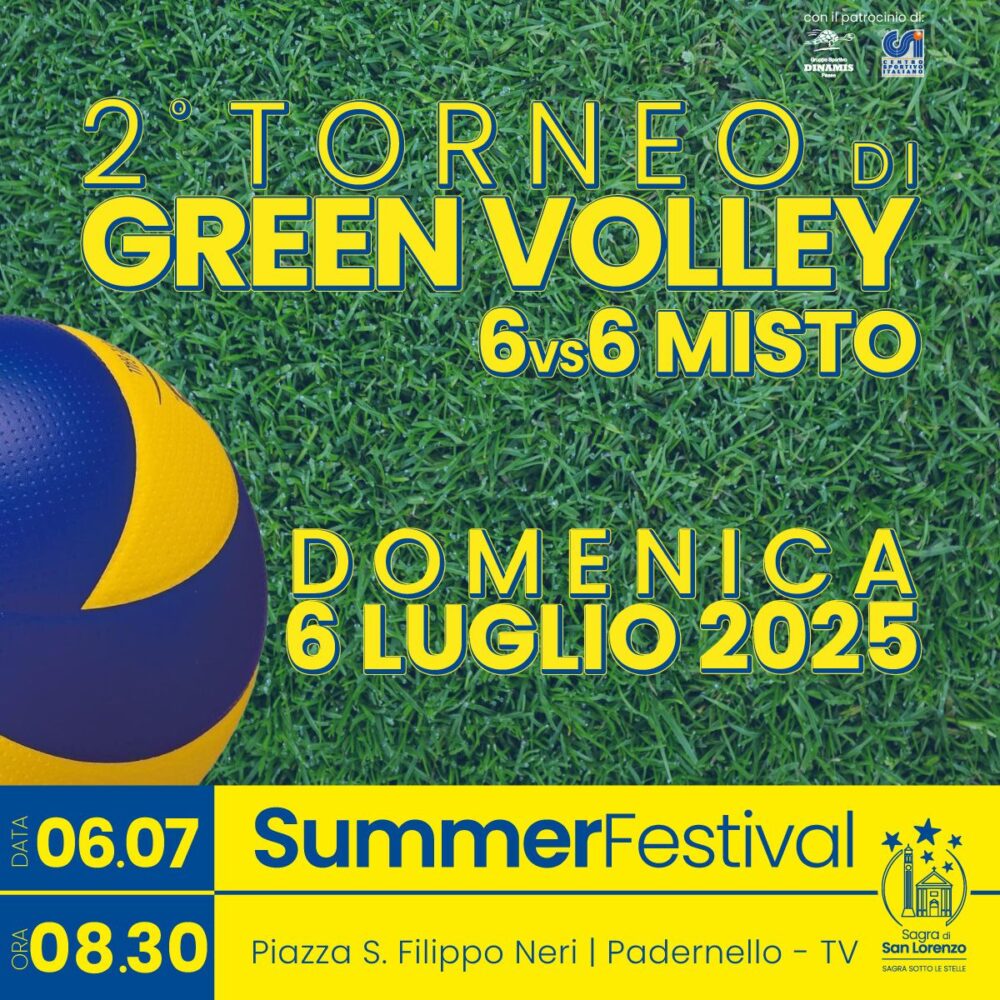 Green Volley – Summer Festival 2025